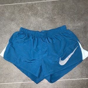 Blue NIKE dri-fit shorts